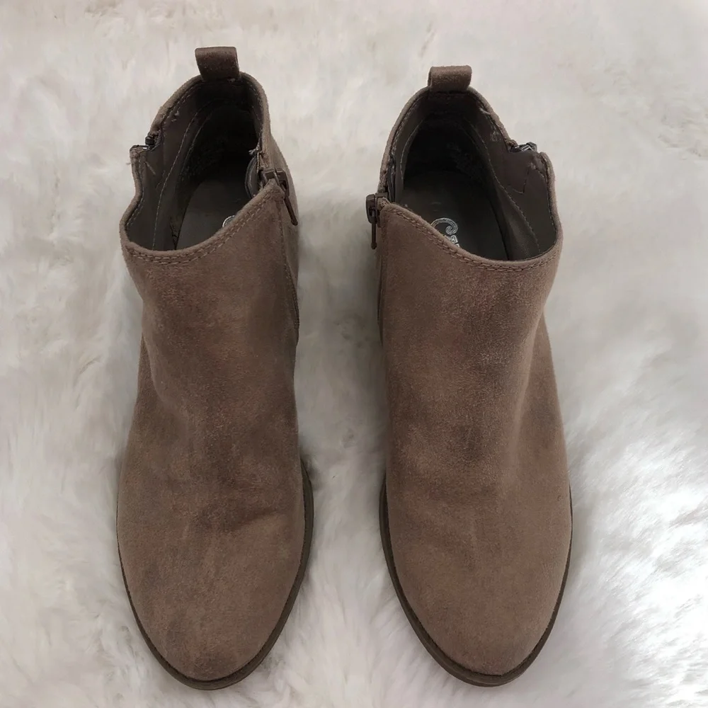 Tan Carlos by Carlos Santana Ankle Boots
